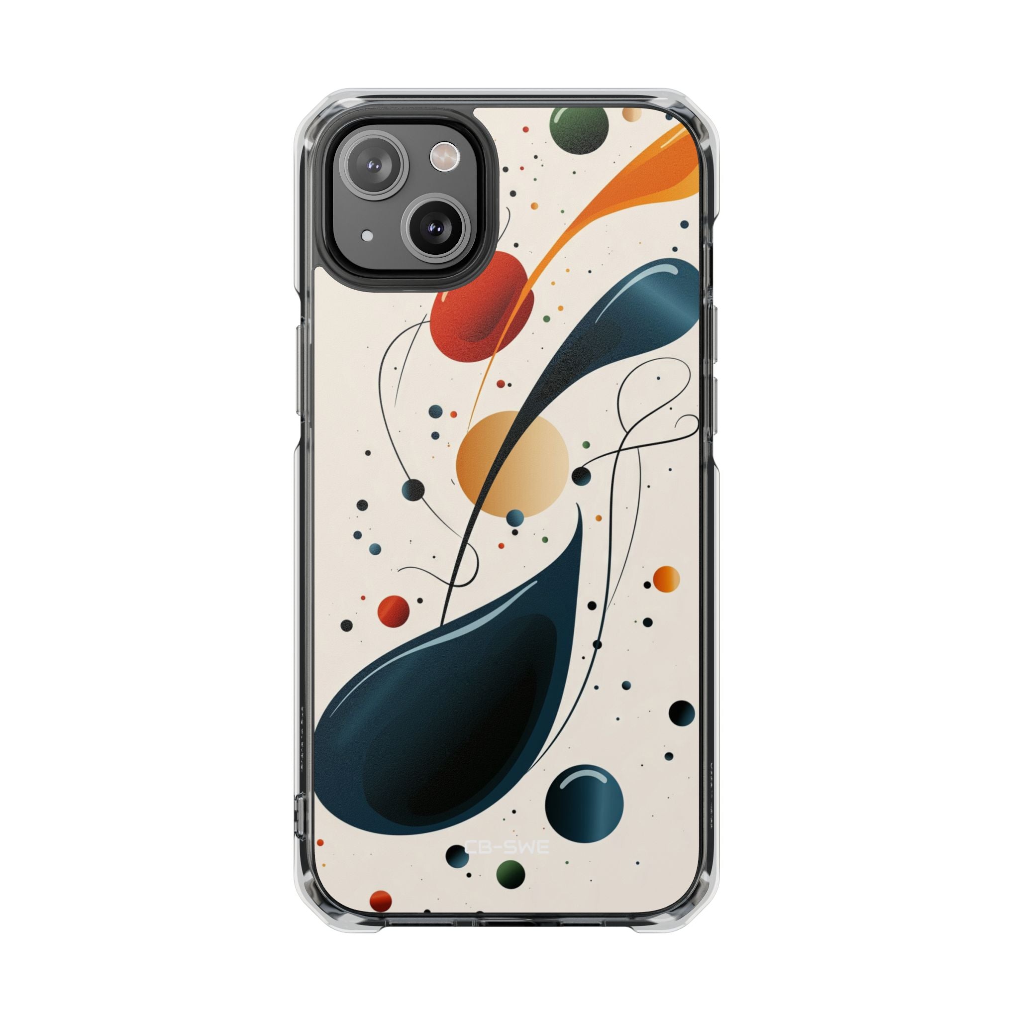 Vibrant Fluid Harmony iPhone Case - Impact