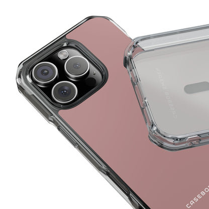 Rosy Brown iPhone 16 - Clear Impact Phone Case