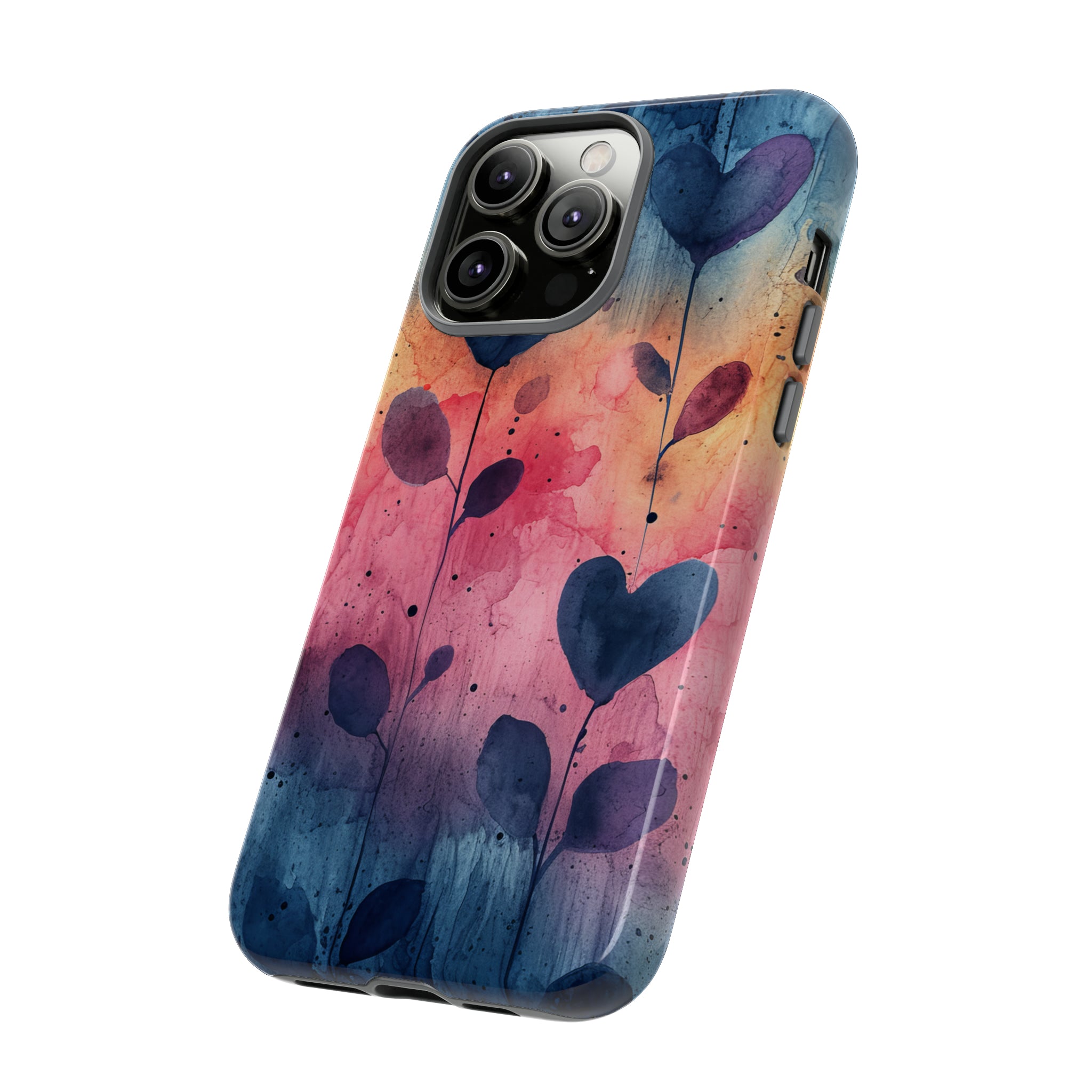 Heartfelt Pastel Mosaic - Protective Phone Case