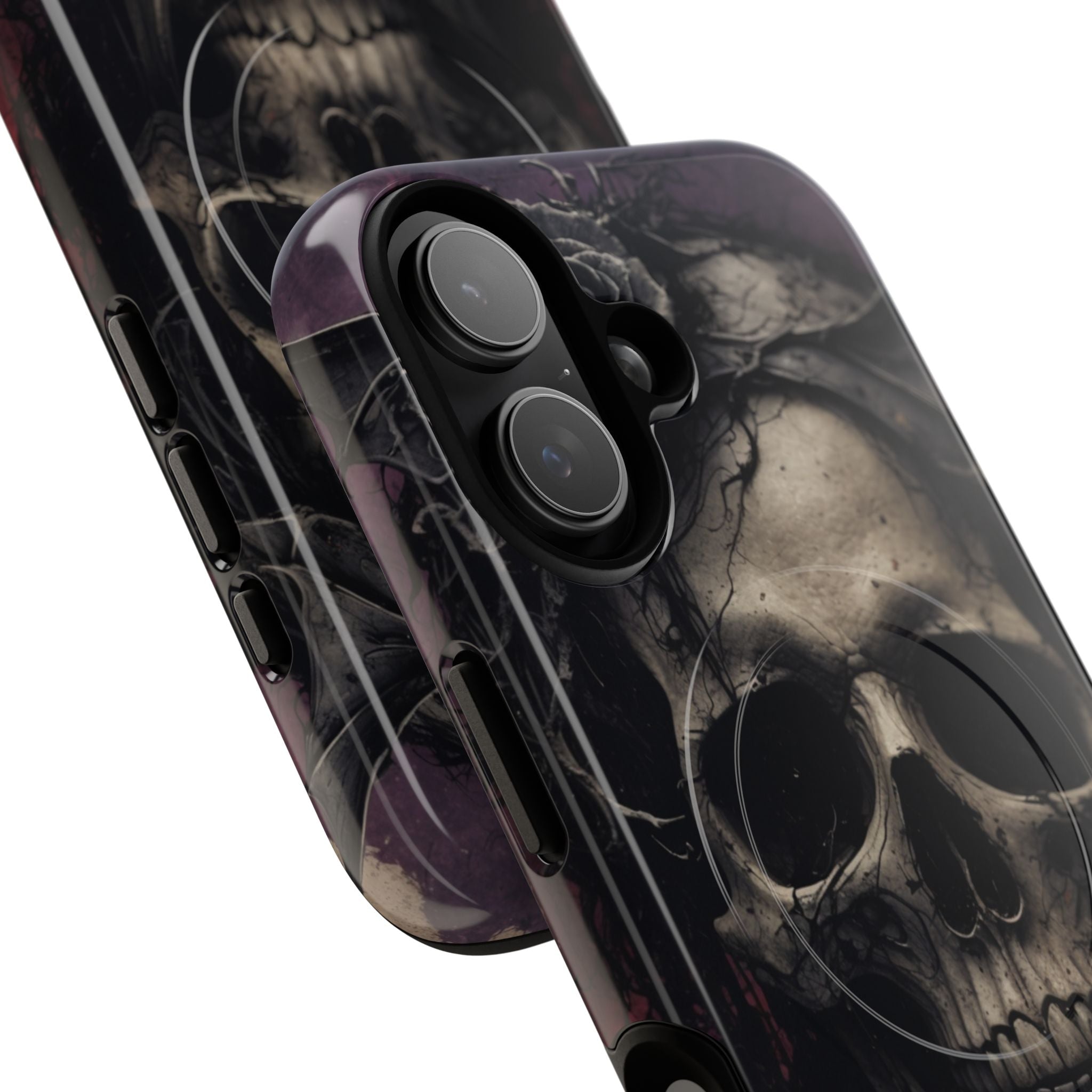 Gothic Skull Crown iPhone 17 Case - Tough+