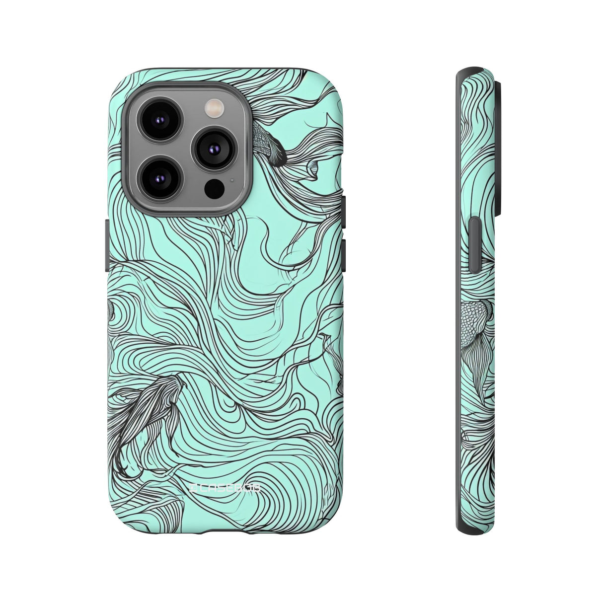 Aqua Serenity | Protective Phone Case for iPhone