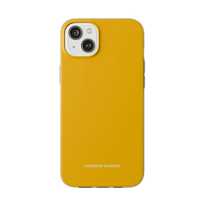 Amber Yellow - Flexi iPhone 14 Phone Case