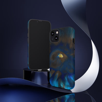 Space Galaxy Ink Art iPhone Case (Protective) Phone Case