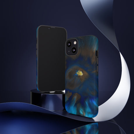 Space Galaxy Ink Art iPhone Case (Protective) Phone Case