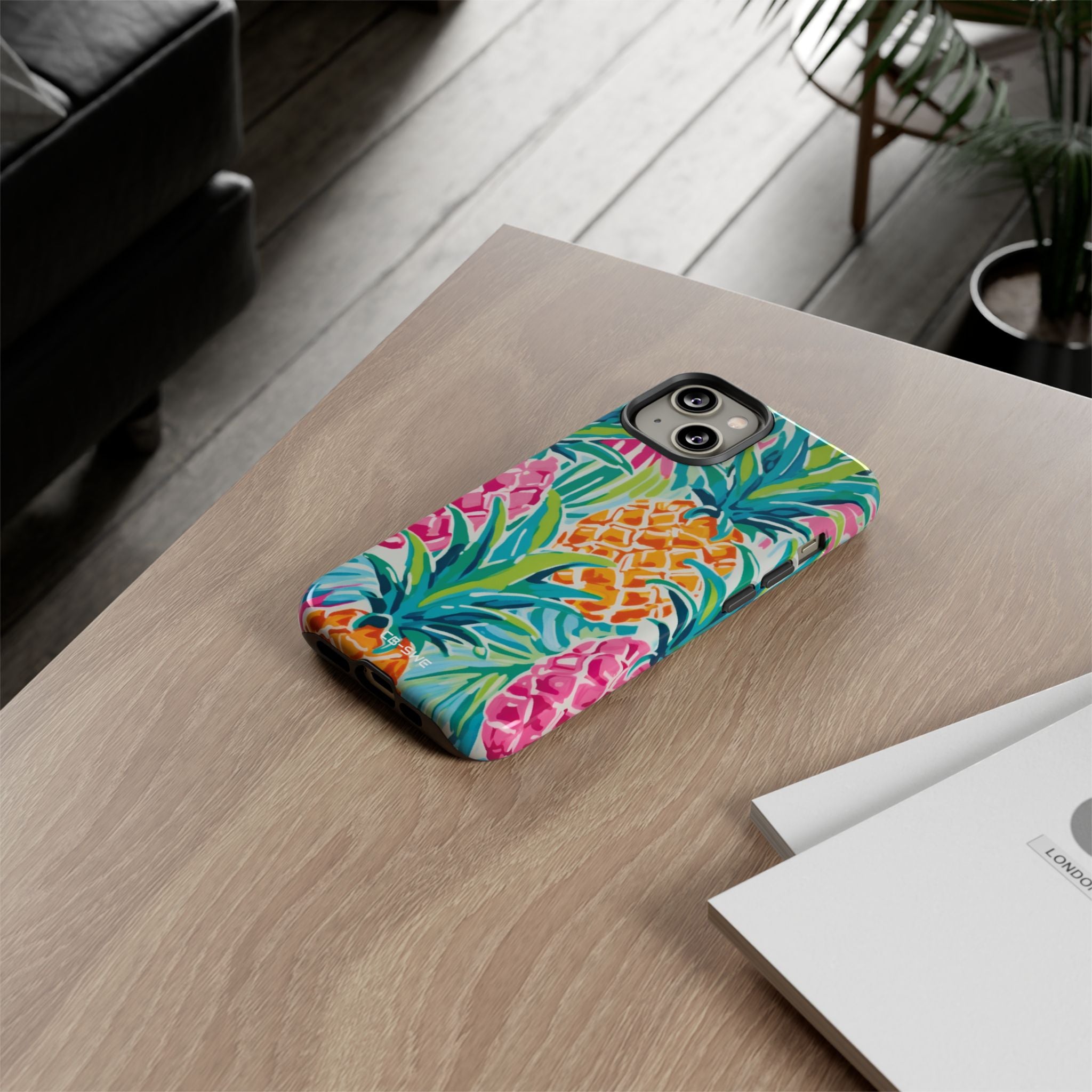 Pineapples Dance Bright - iPhone Case
