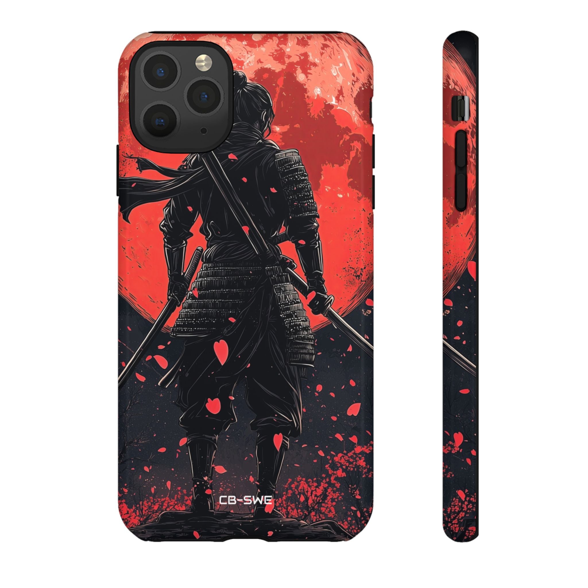 Ninja Faces Moon - iPhone Case