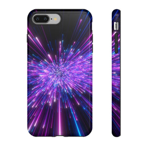 Speed of light in Galaxy iPhone Case (Protective) iPhone 8 Plus Glossy Phone Case