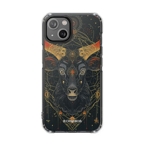 Celestial Taurus Mystique – Handyhülle für iPhone (Clear Impact – Magnetisch)