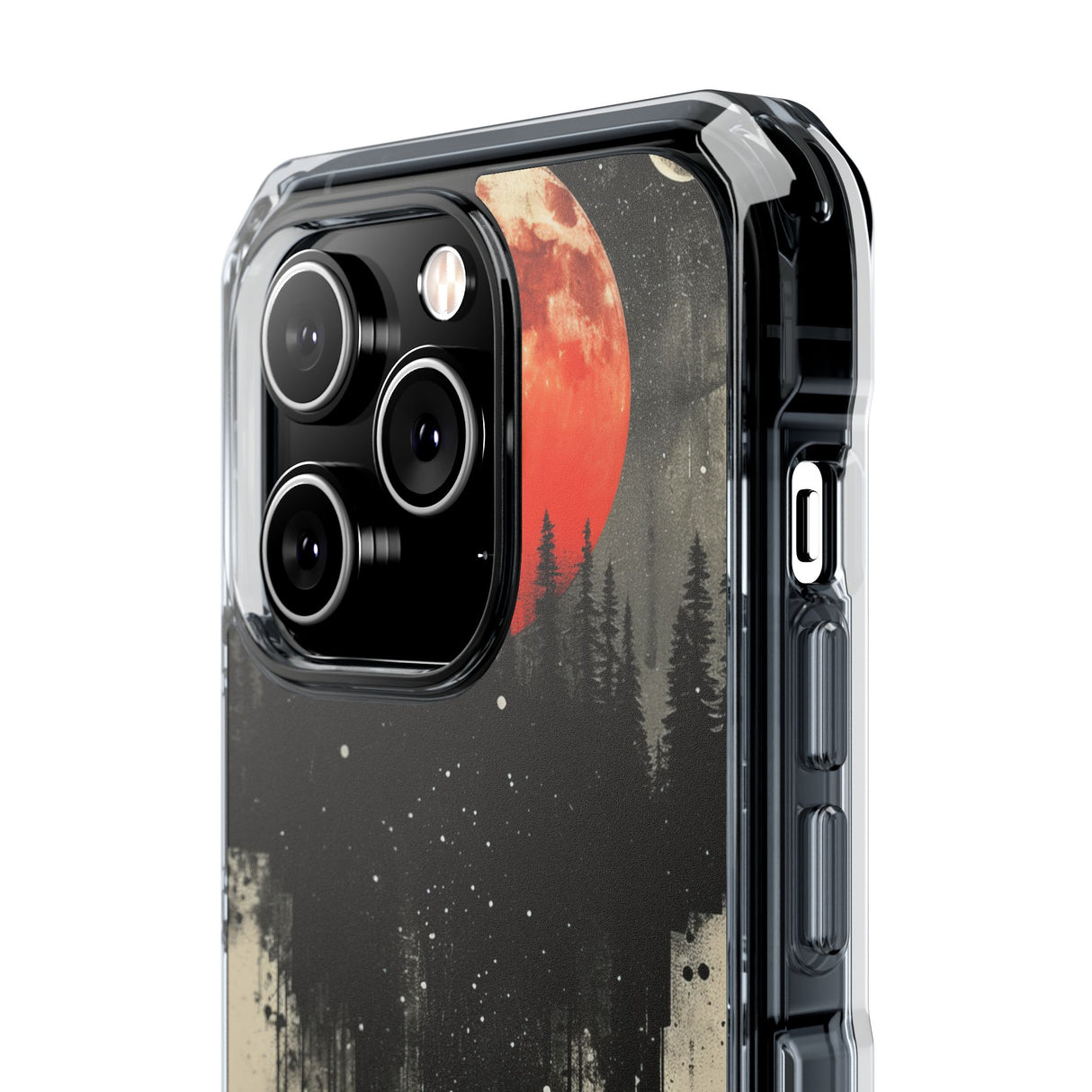 Ethereal Moonscape - Phone Case for iPhone (Clear Impact - Magnetic)