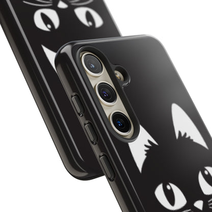 Cartoon Cat Icon - Protective Phone Case