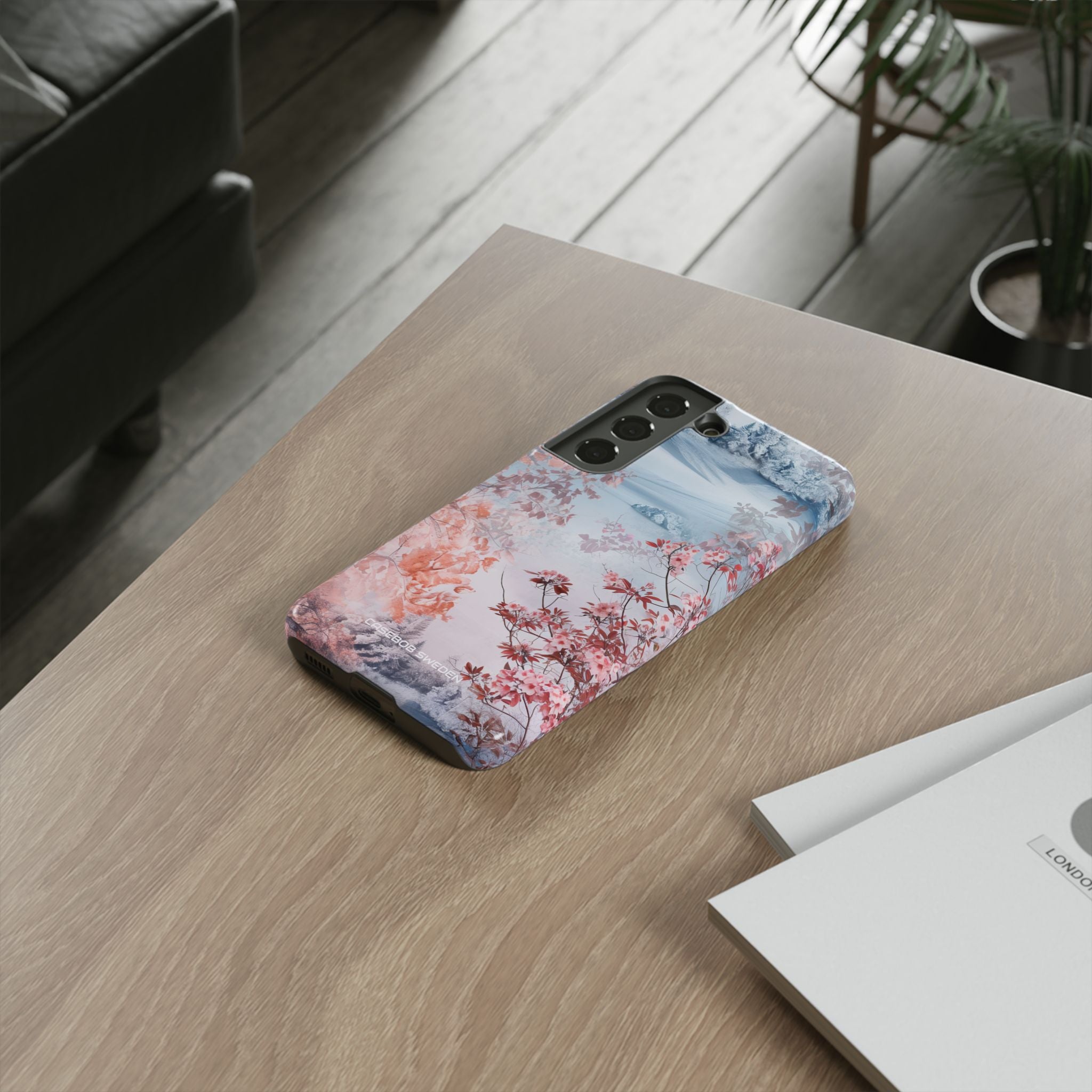 Floral Serenity Case - Tough Samsung S22 Phone Case