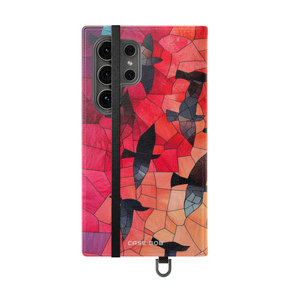 Stained Glass Birds - Samsung S24 Ultra Case - Wallet