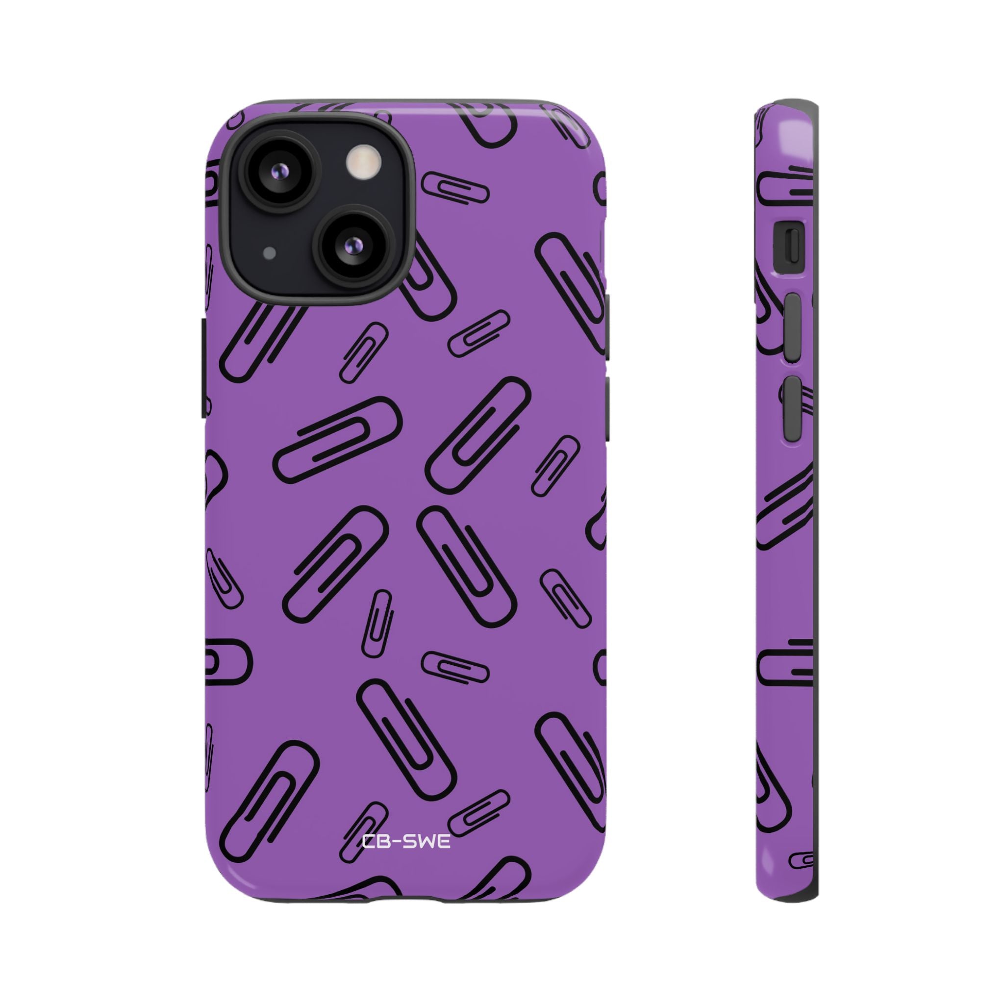 Paperclips Dance Playfully - iPhone Case