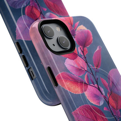 Pink Blue Nature - Tough + MagSafe® iPhone 14 Phone Case