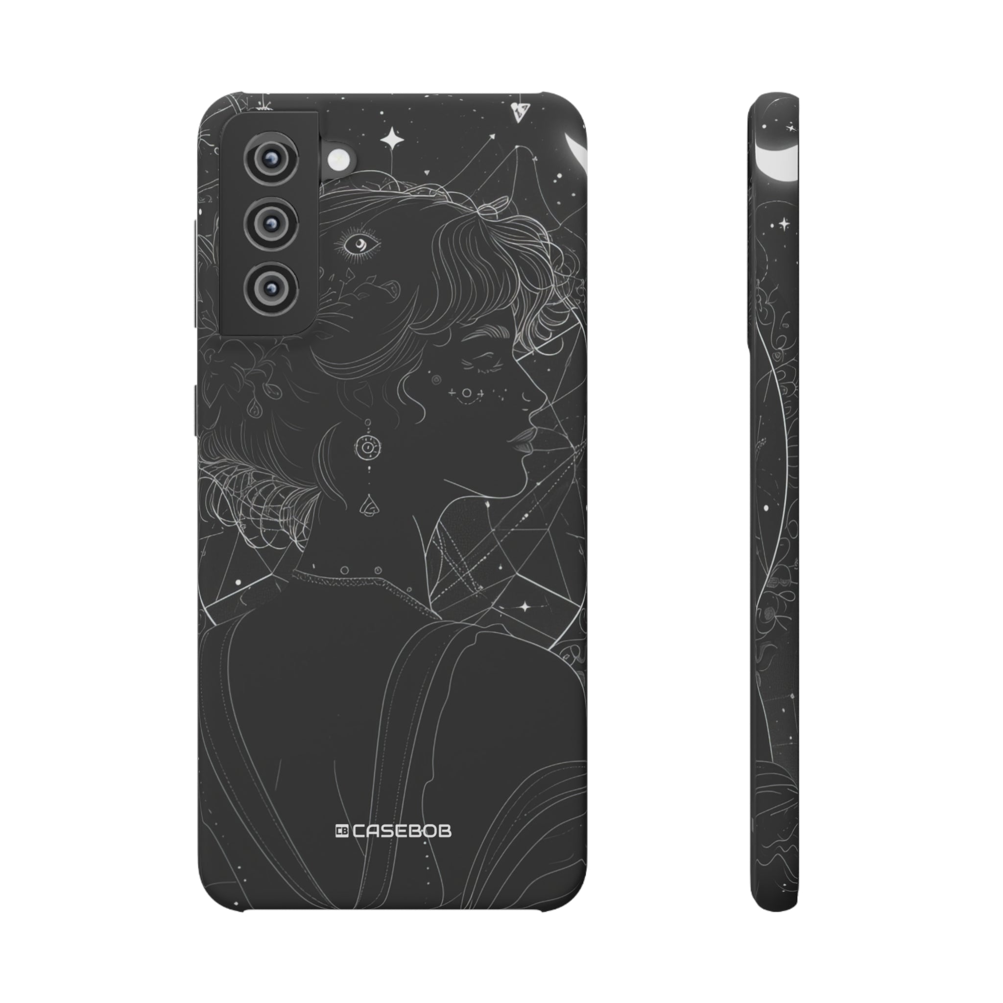 Mystic Starlit Serenity | Slim Phone Case for Samsung