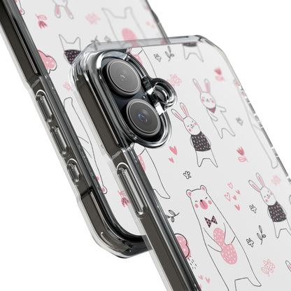 Bears Dance Playfully iPhone Case - Impact