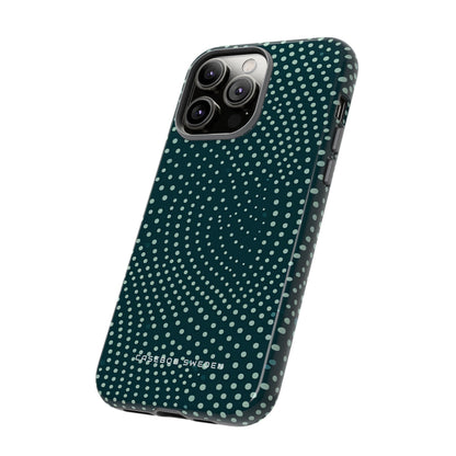 Teal Rippleflow iPhone 14 - Tough Phone Case