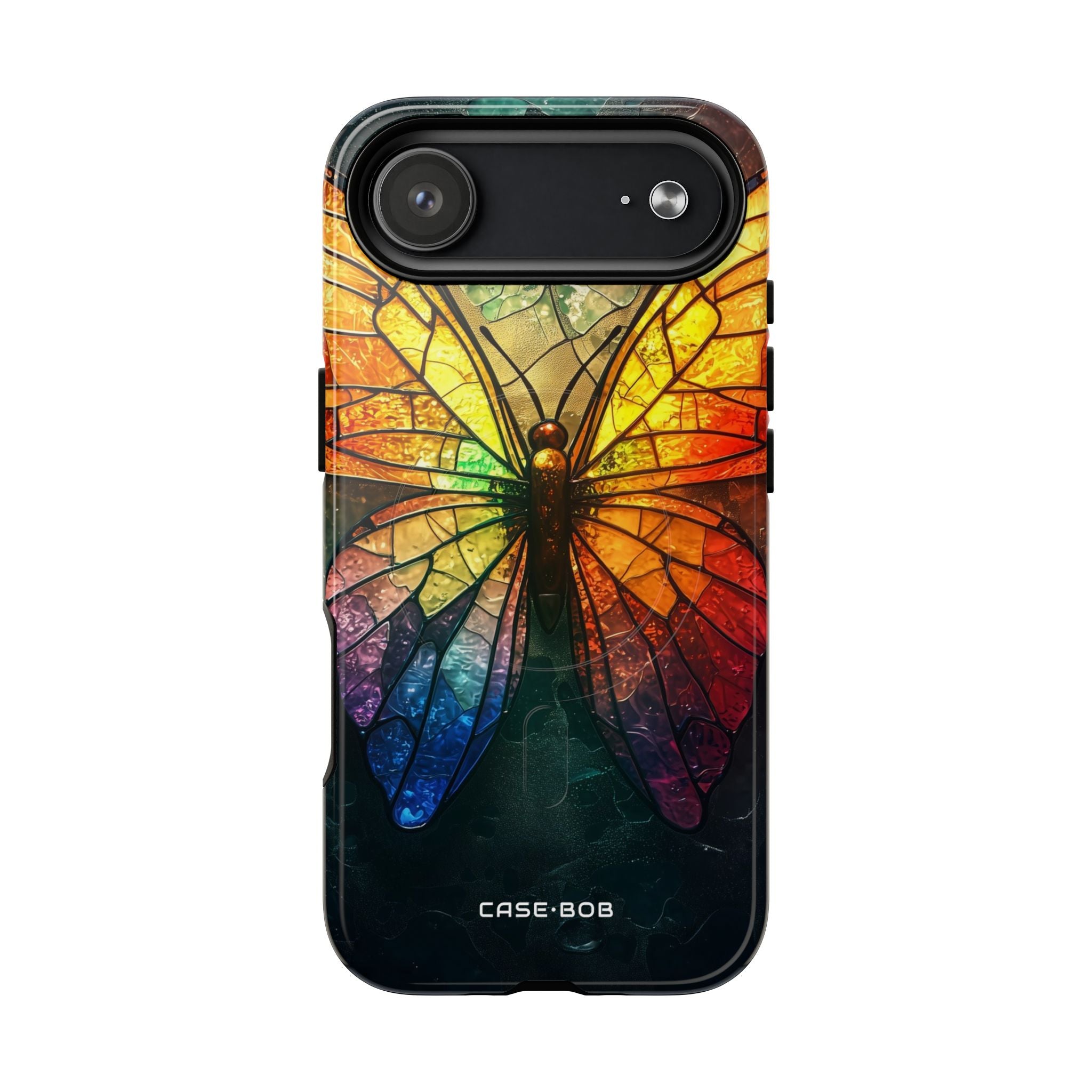 Stained Glass Butterfly iPhone 17 Air Case - Tough+