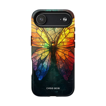 Stained Glass Butterfly iPhone 17 Air Case - Tough+