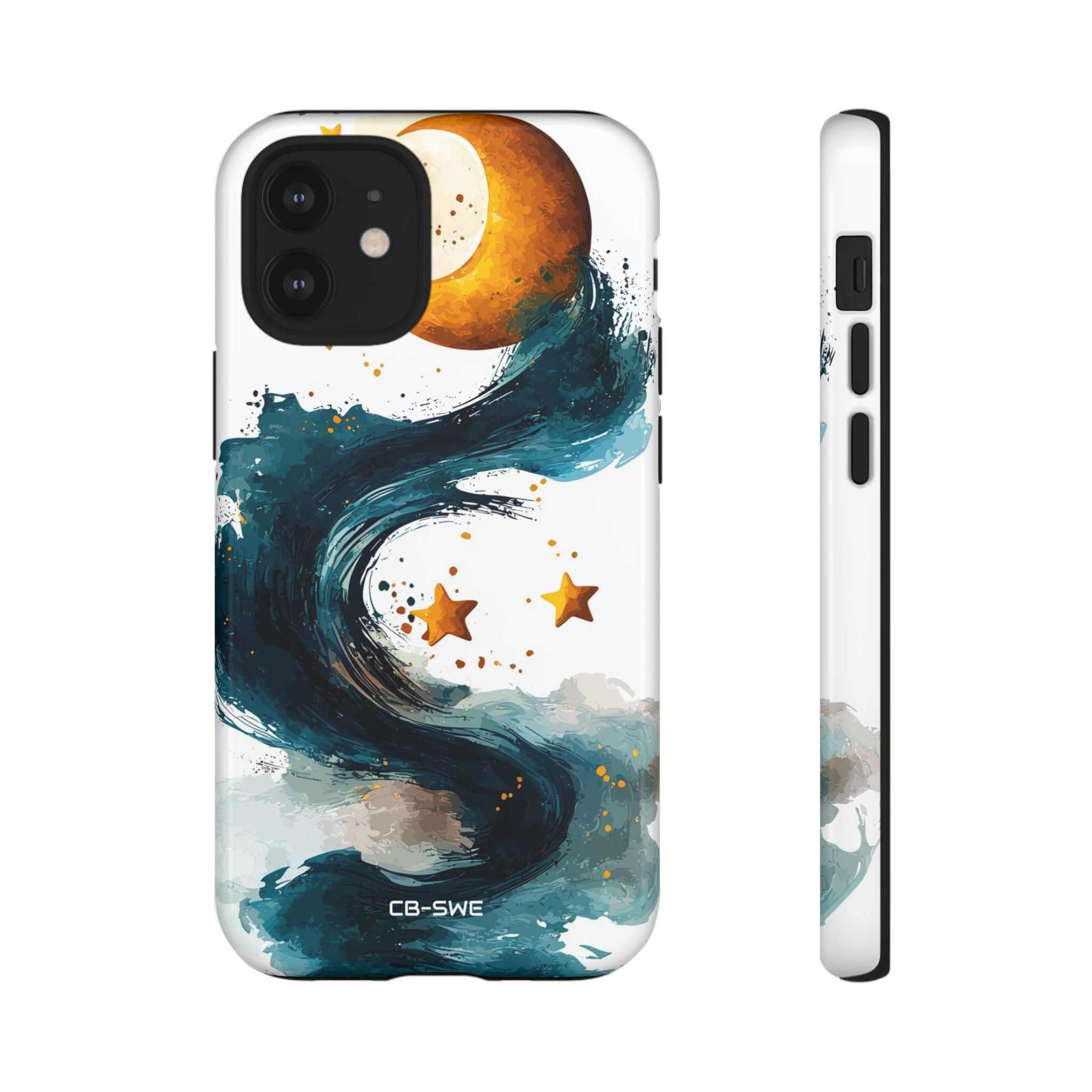 Celestial Waves Dance - iPhone Case