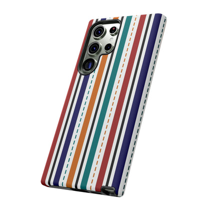 Modern Stripe Line - Protective Phone Case