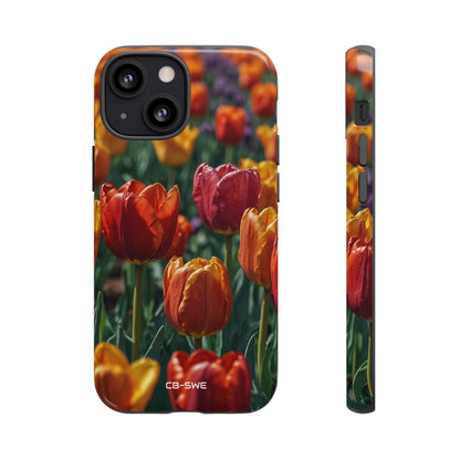 Tulips Embrace Breeze - iPhone Case