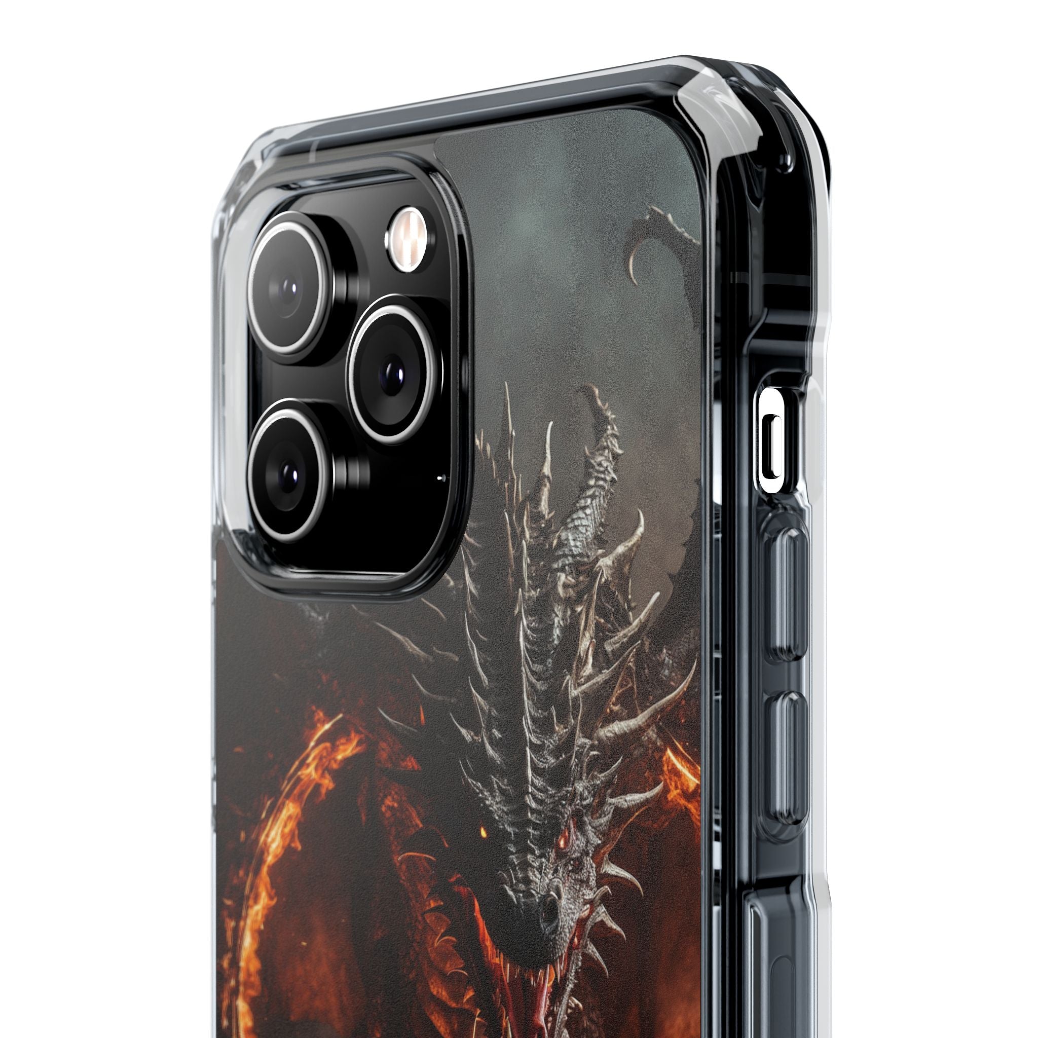 Fiery Dragon Roars iPhone Case - Impact