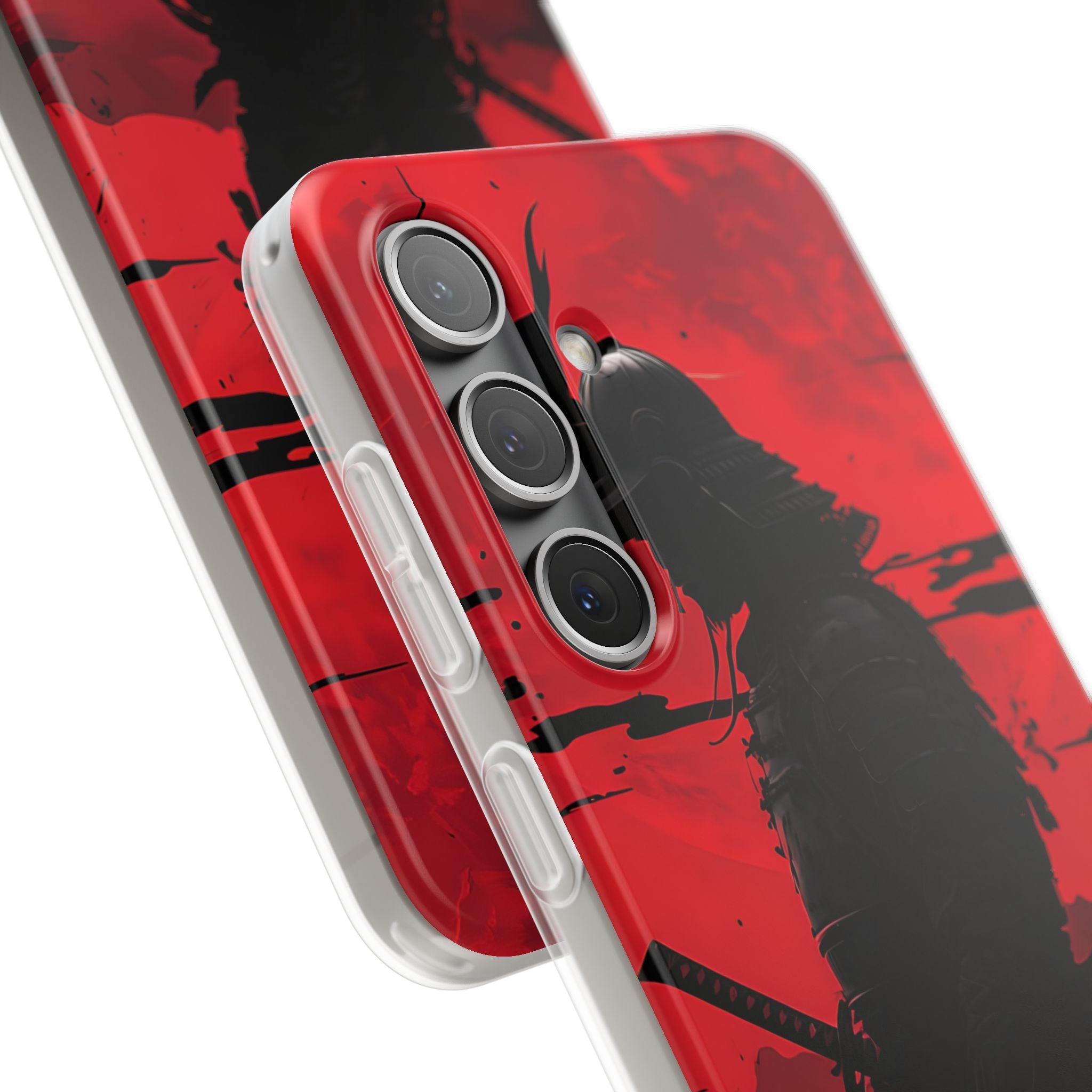 Crimson Samurai Samsung S24 Case - Soft