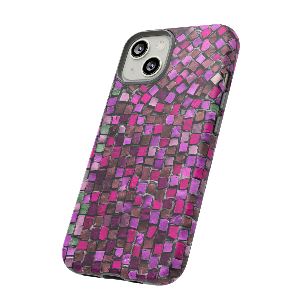 Purple Mosaic - Protective Phone Case