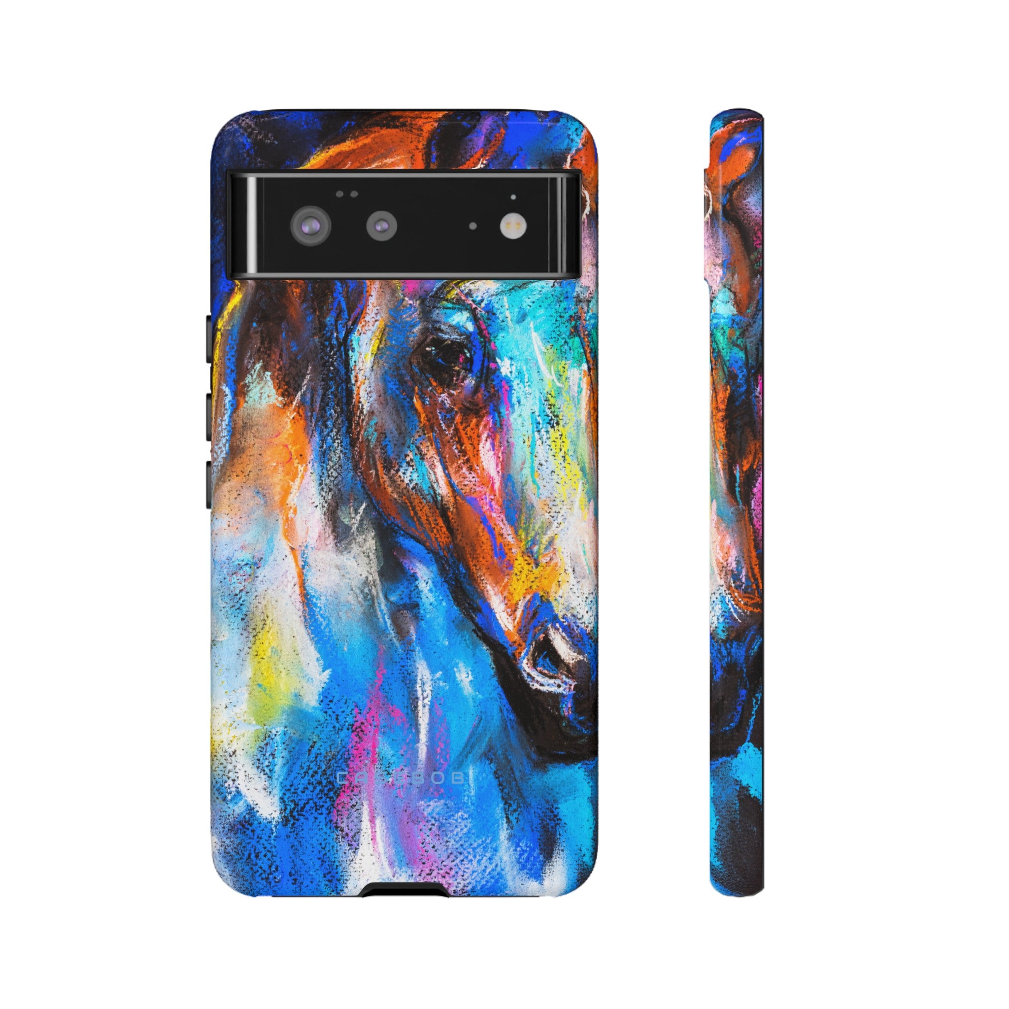 Original Pastel Horse - Protective Phone Case