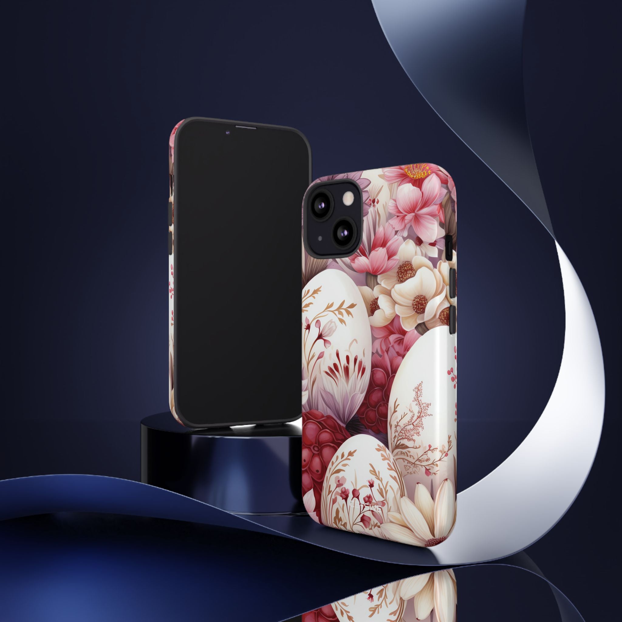 Floral Eggs Bloom - iPhone Case