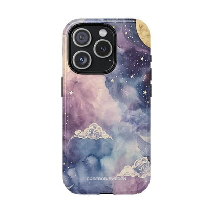 Dreamy Celestial Night - Tough + MagSafe® iPhone 15 Phone Case