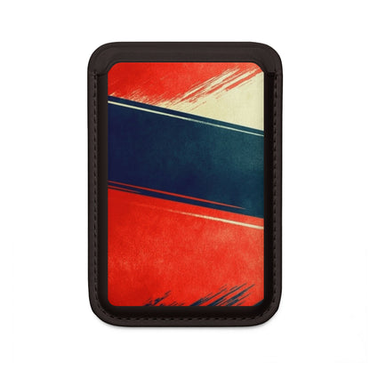 Navy Streak Wallet – MagSafe Ready