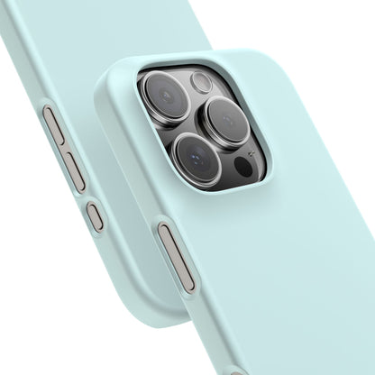 Light Cyan iPhone 16 - Slim Phone Case