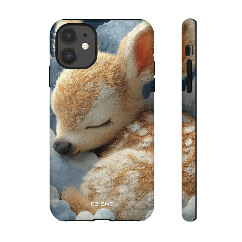 Dreaming Fawn Sleeps - iPhone Case