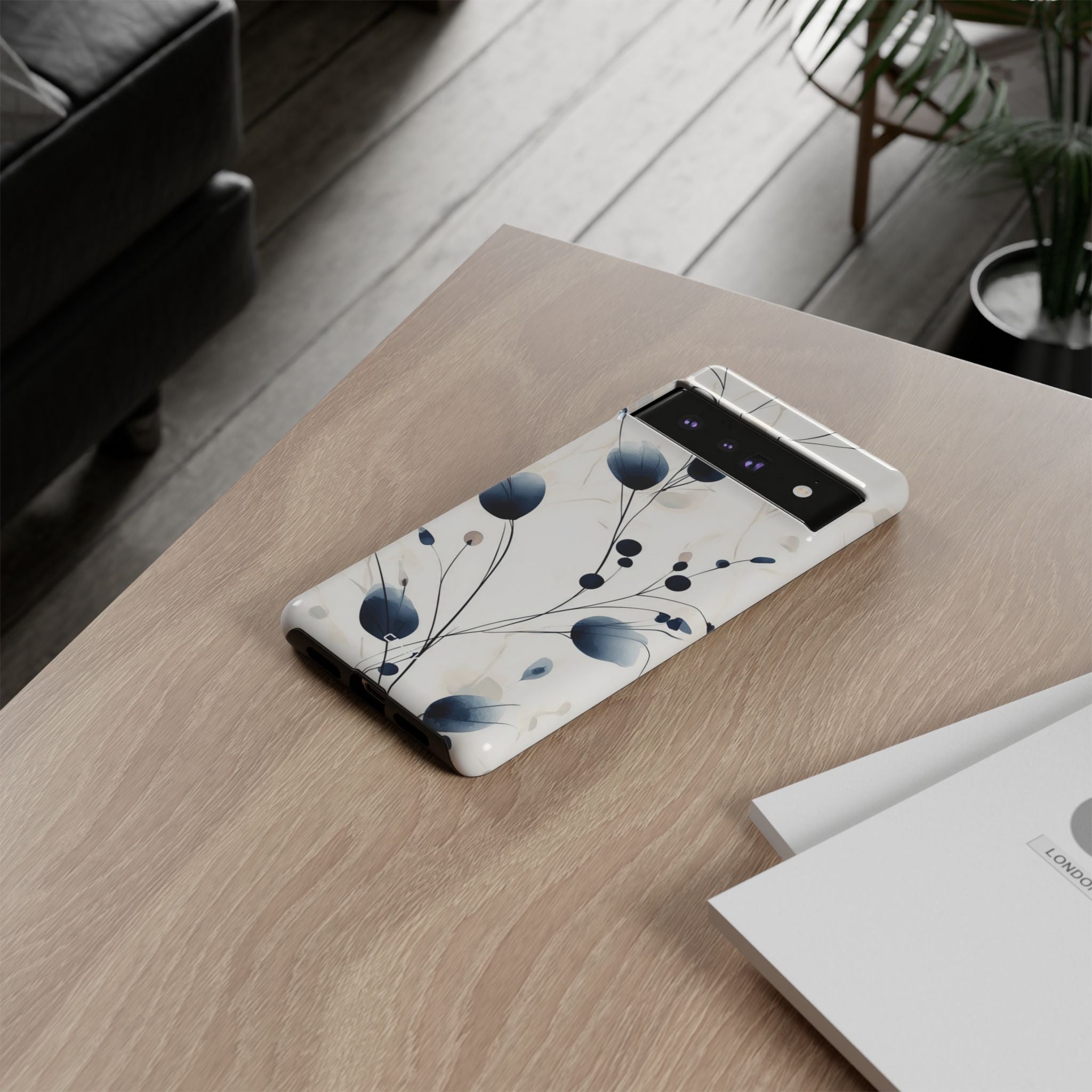 Floral Harmony Blue - Google Pixel Case