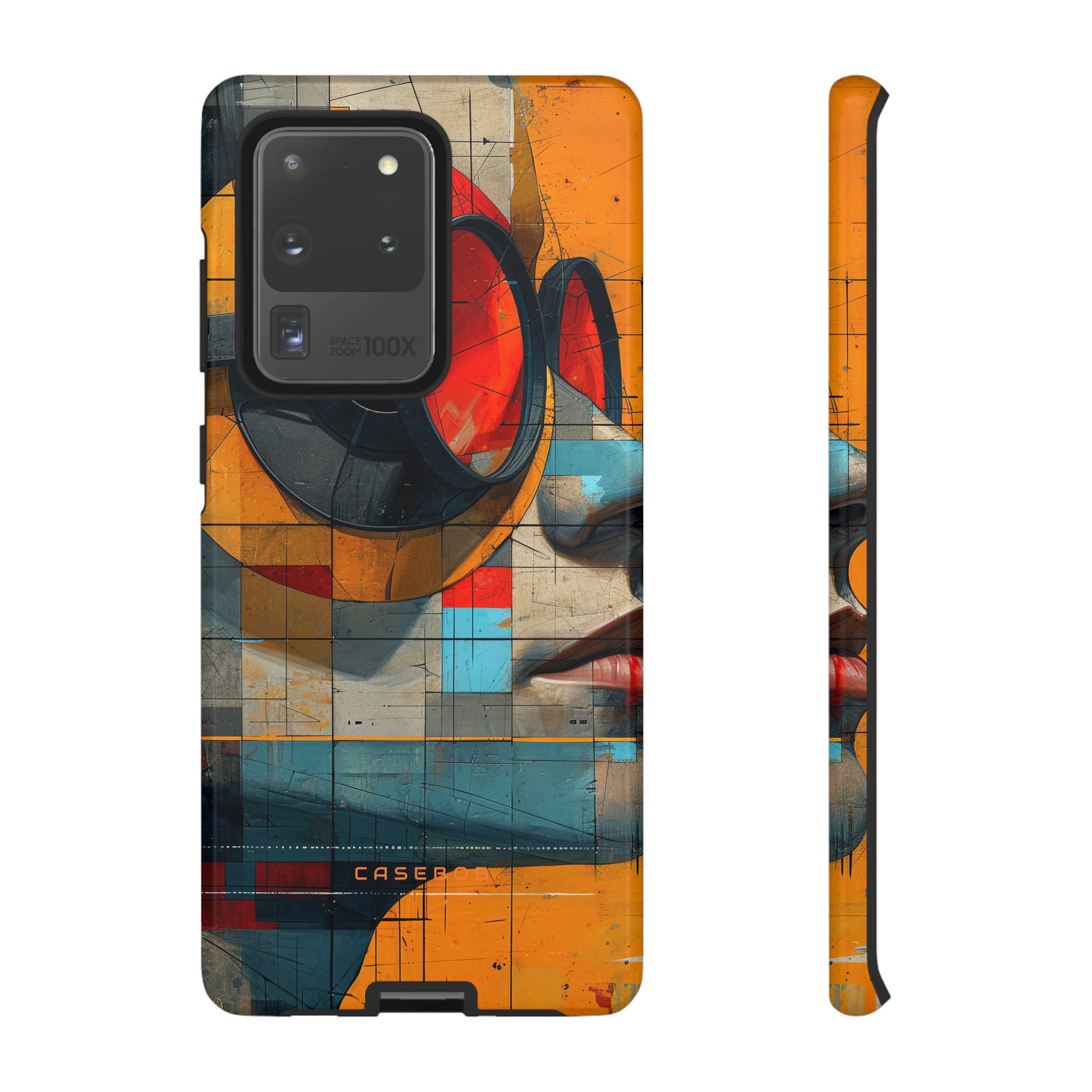 Cartoon Geometry Fusion - Protective Phone Case