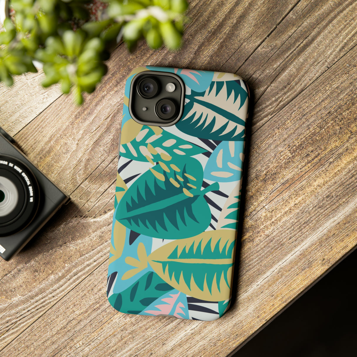 Tropical Leaf Jona - Protective Phone Case