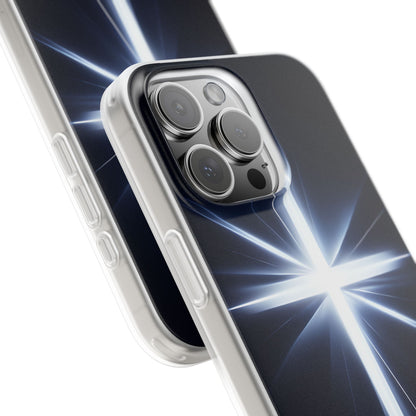 Glowing Crossburst iPhone 16 Pro Max Case - Soft