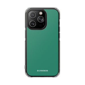 Illuminating Emerald | Handyhülle für iPhone (Clear Impact Case – magnetisch) 