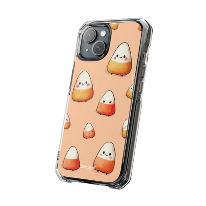 Candy Corn Smiles iPhone Case - Impact