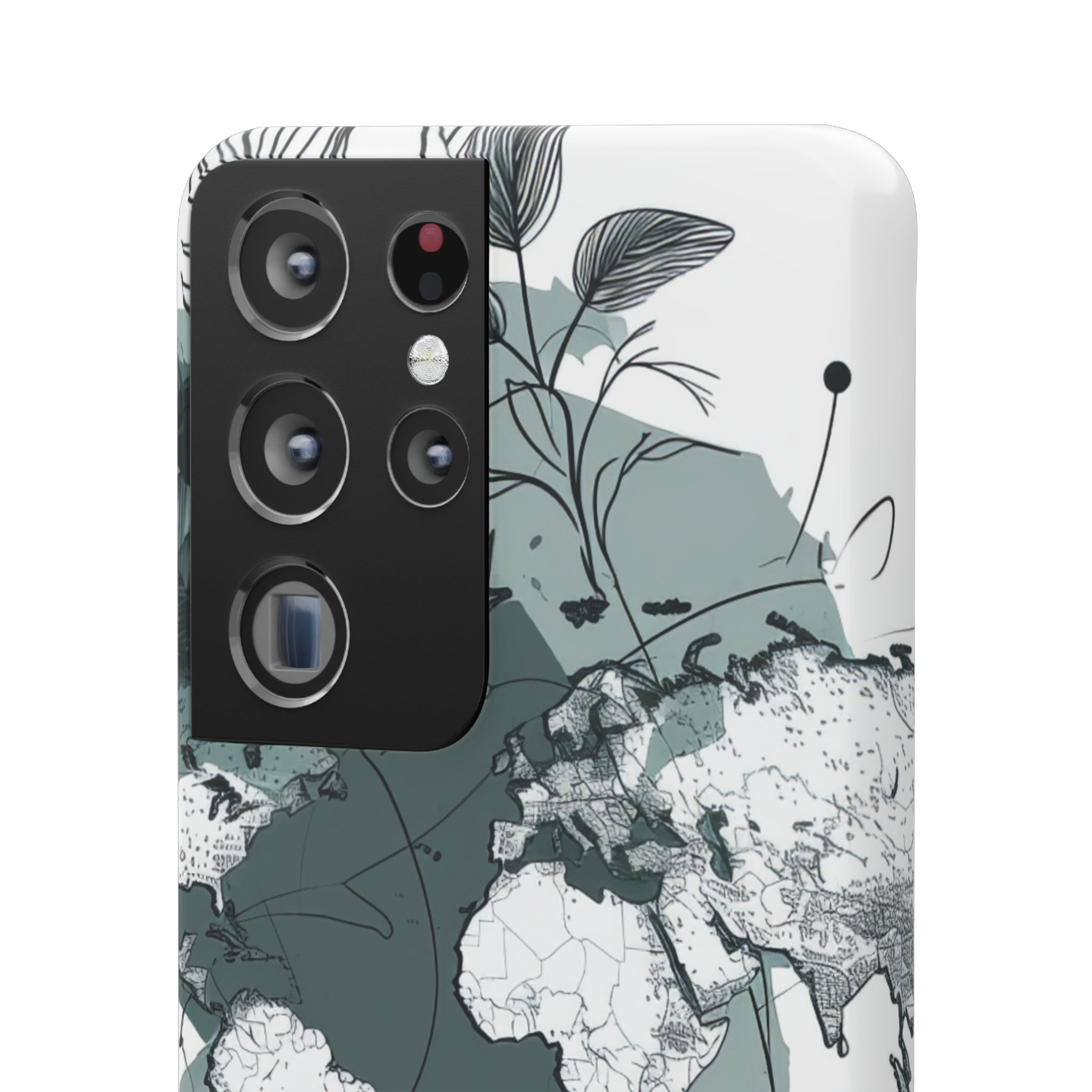 Botanical Cartography | Slim Phone Case for Samsung