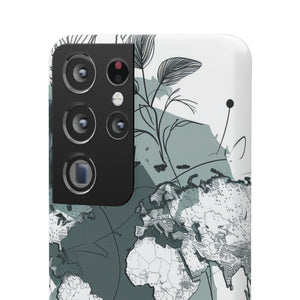 Botanical Cartography | Slim Phone Case for Samsung