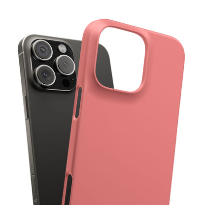 Light Coral iPhone 16 - Slim Phone Case