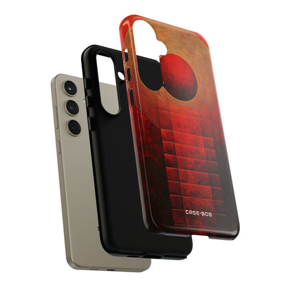 Crimson Orbit Samsung S24 Plus Case - Tough