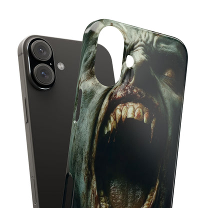 Gothic Wail of Decay iPhone 16 - Slim Phone Case