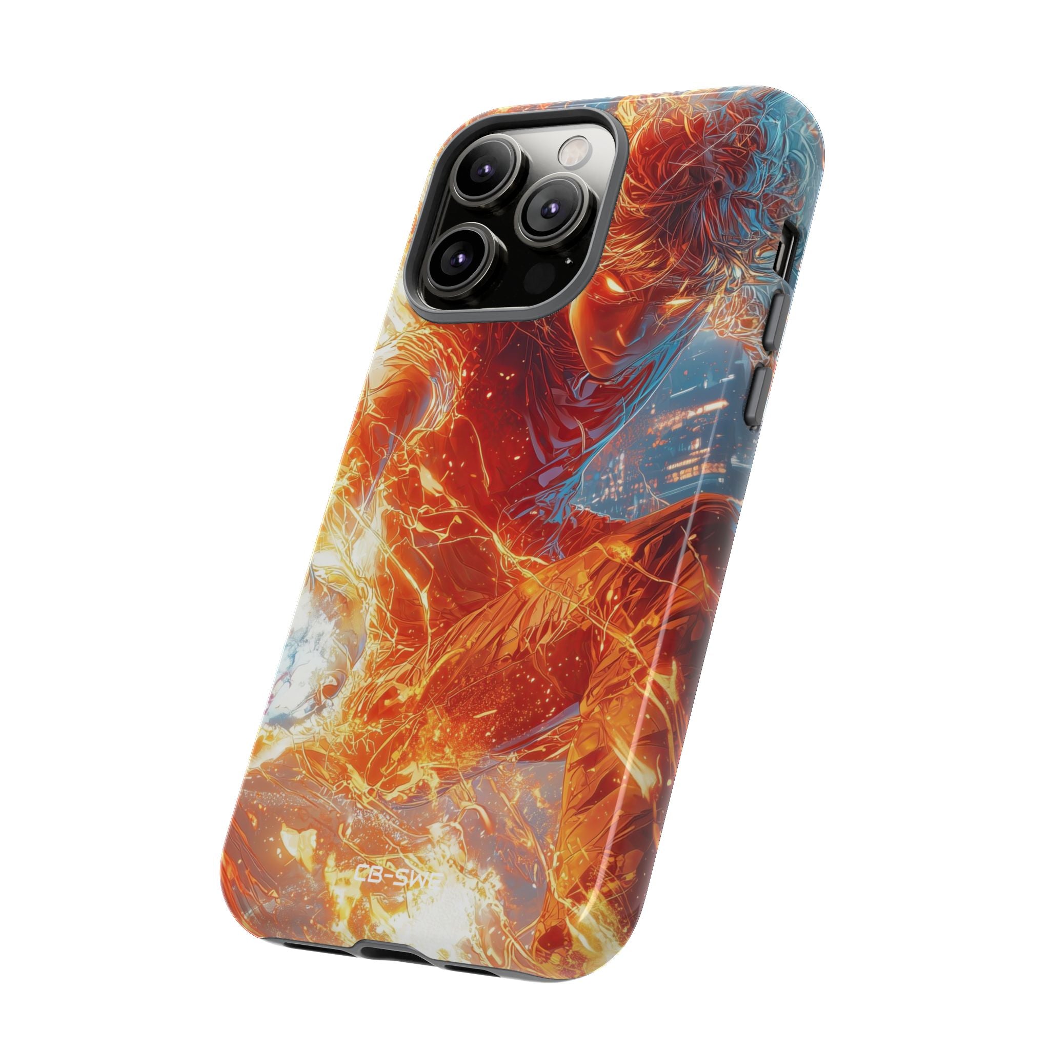 Flames Dance Wildly - iPhone Case