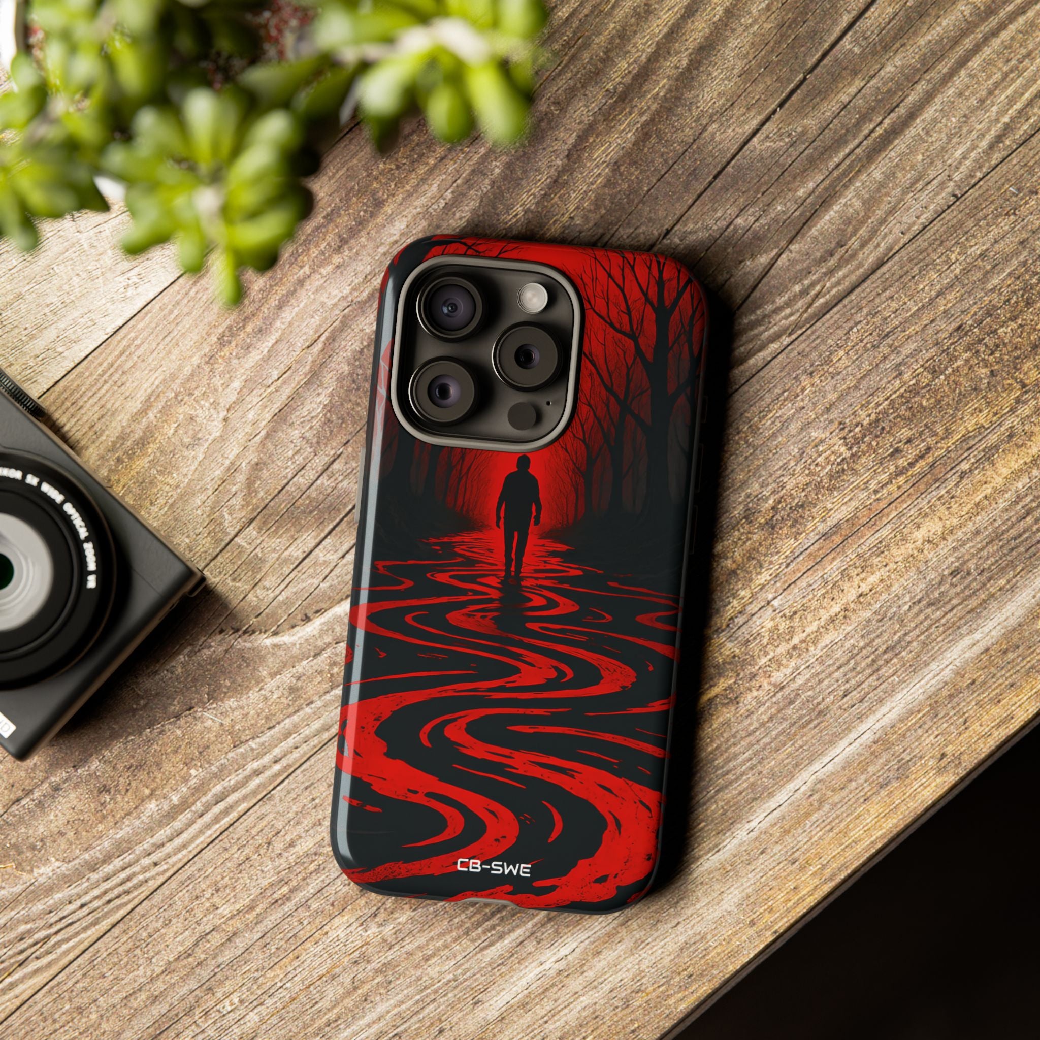 Red Path Mystery - iPhone Case
