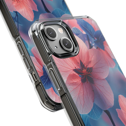 Blossom Serenity - Clear Impact iPhone 14 Phone Case