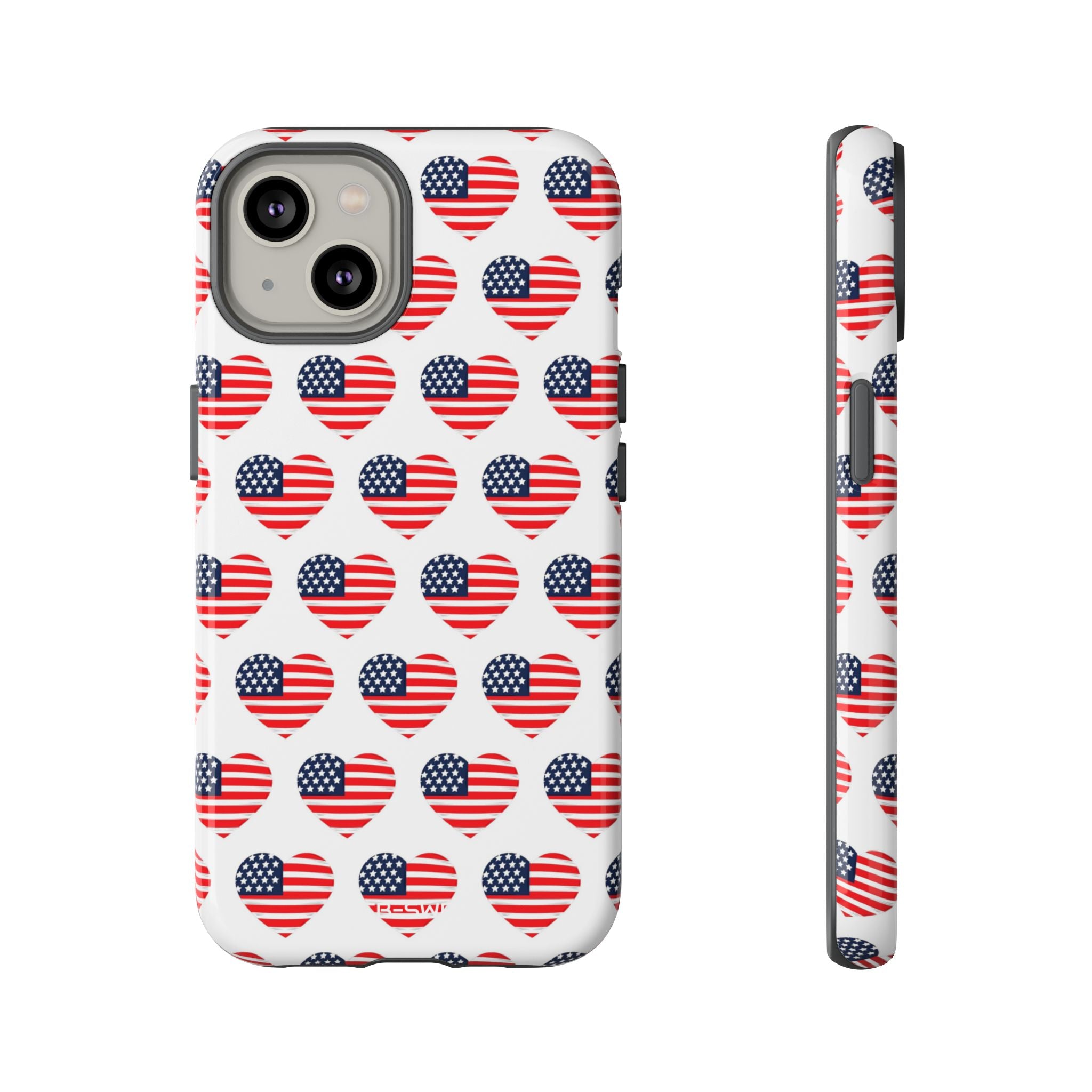 Hearts Embrace Freedom - iPhone Case